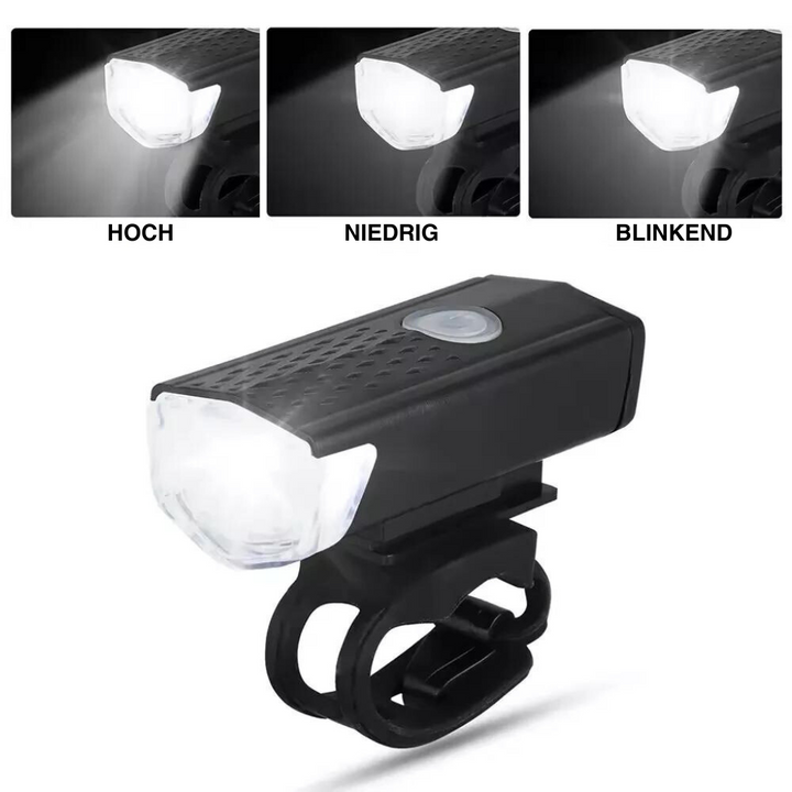 LuxLight™ LED Fahrradlicht-Set USB