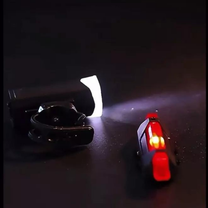 LuxLight™ LED Fahrradlicht-Set USB