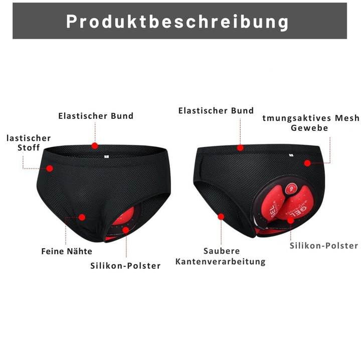 GelRide™ Core Radhose