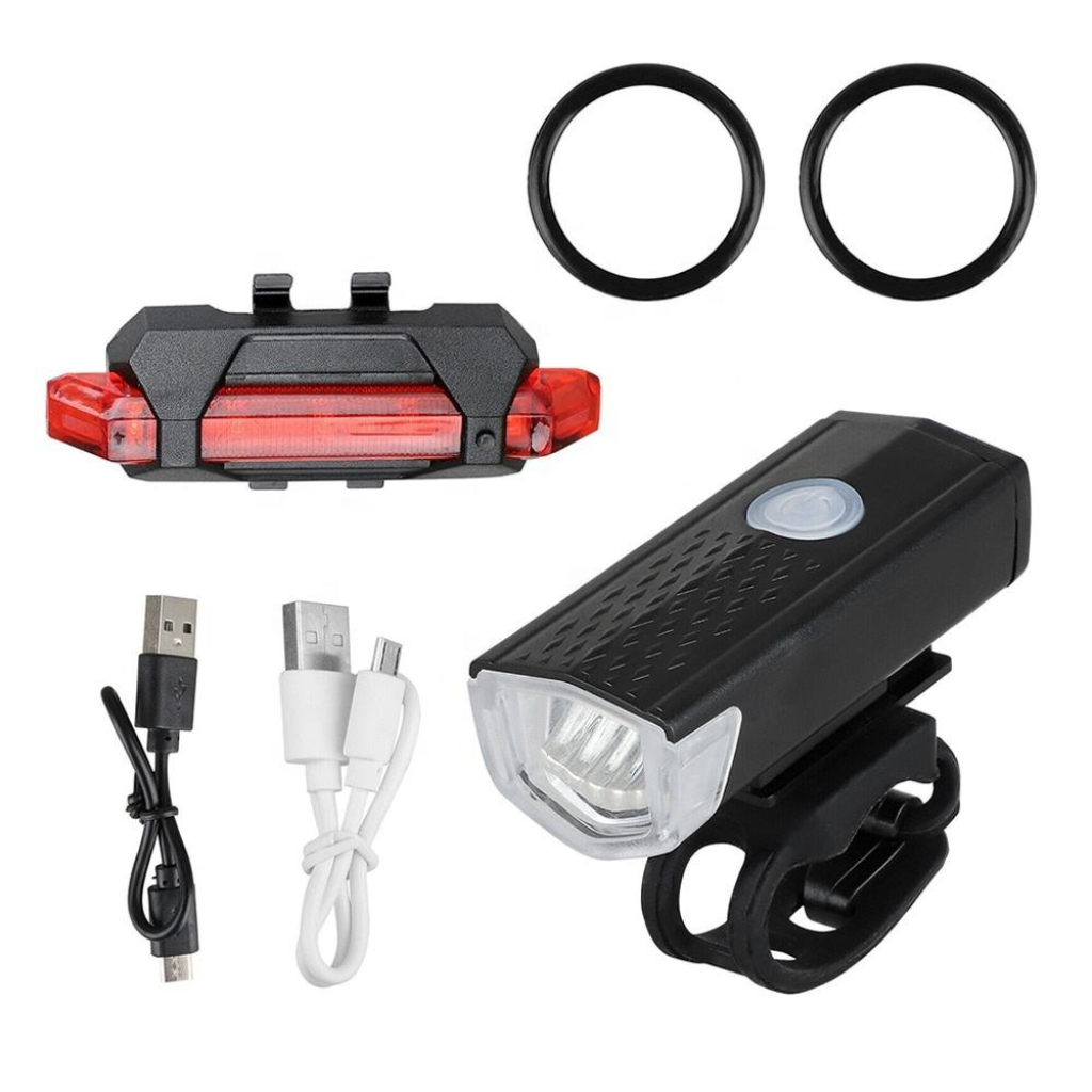 LuxLight™ LED Fahrradlicht-Set USB