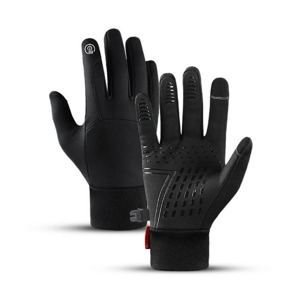 Vollfinger Winter Fahrradhandschuhe – Winddicht, Rutschfest, Mit Touchscreen-Funktion