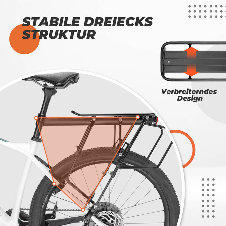 ProRack™ Fahrradgepäckträger – Verstellbar und Wasserdicht