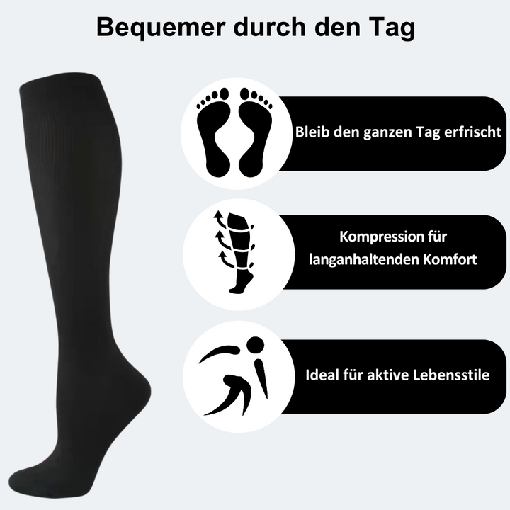 PulseFit™ - Kompressionssocken für aktive Beine