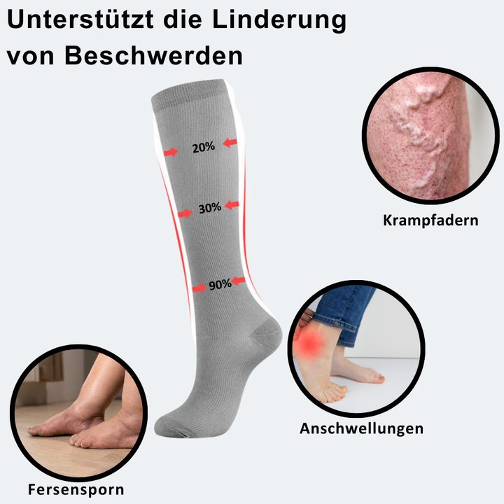 PulseFit™ - Kompressionssocken für aktive Beine
