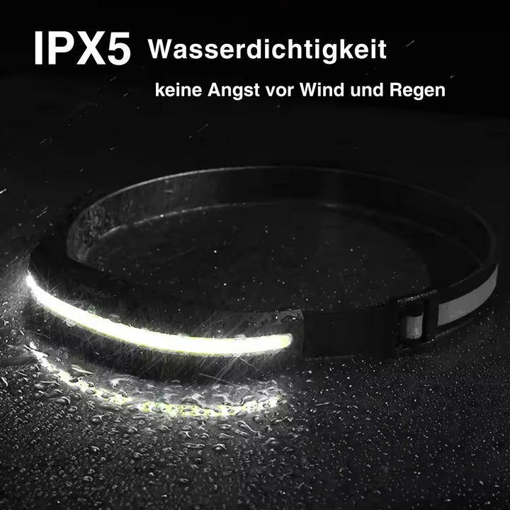 StrahlMax™ 230° Stirnlampe