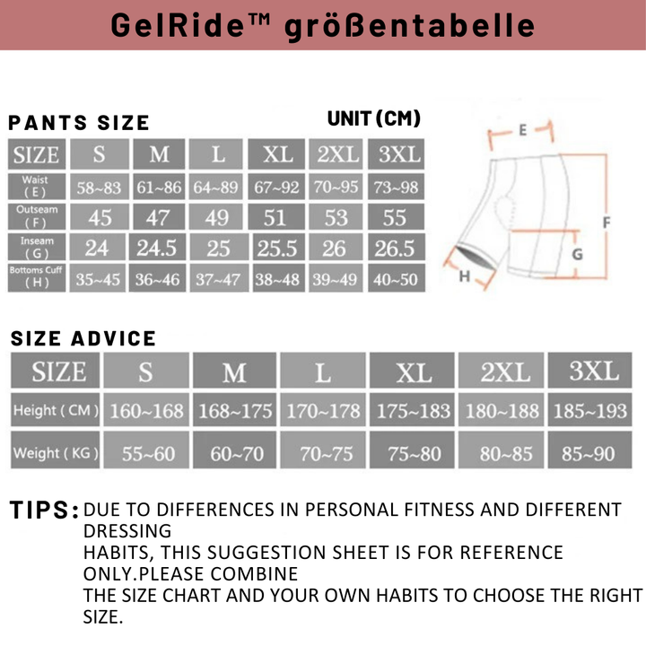 GelRide™ Pro Radhose