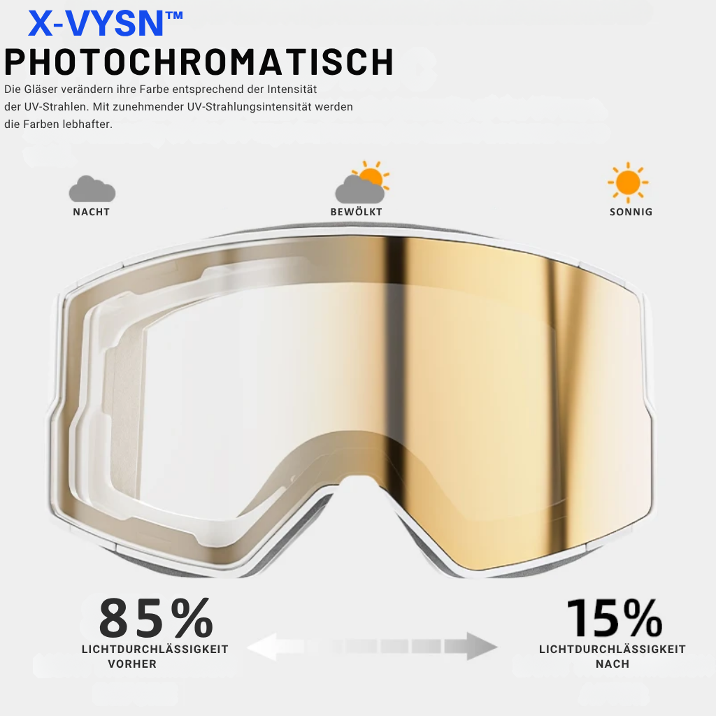 FrostMag™ Skibrille Photochrom
