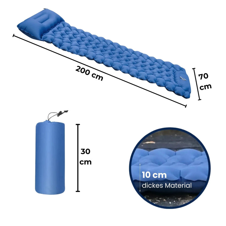 KomfortMate® - Ultraleichte Selbstaufblasende Isomatte.