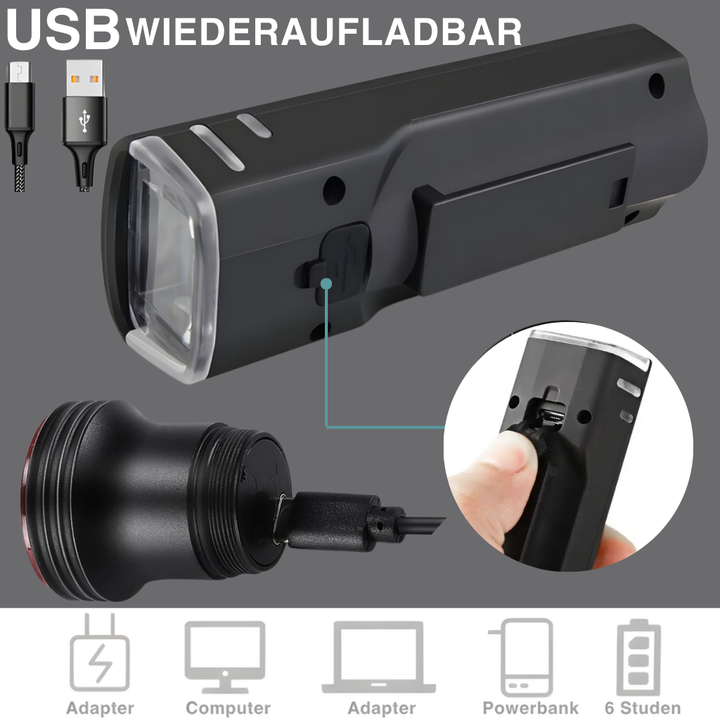 LightGuard™ Fahrradlicht Set