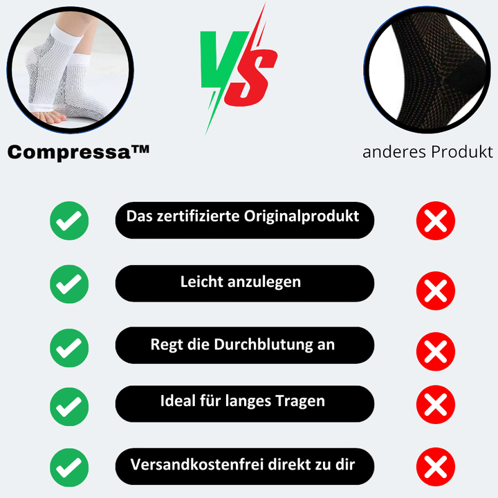Compressa™ – Bequeme Kompressionssocken