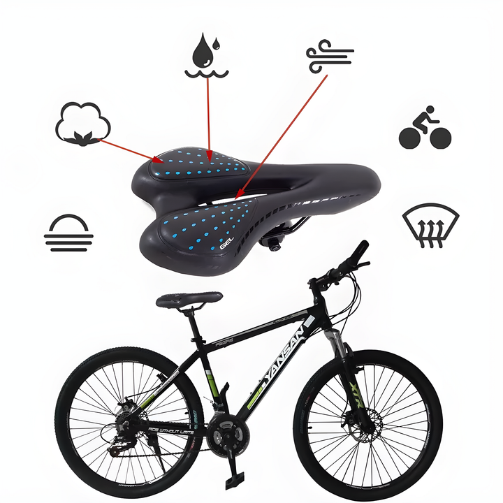 GelRide™ Ergonomischer Fahrradsattel MTB
