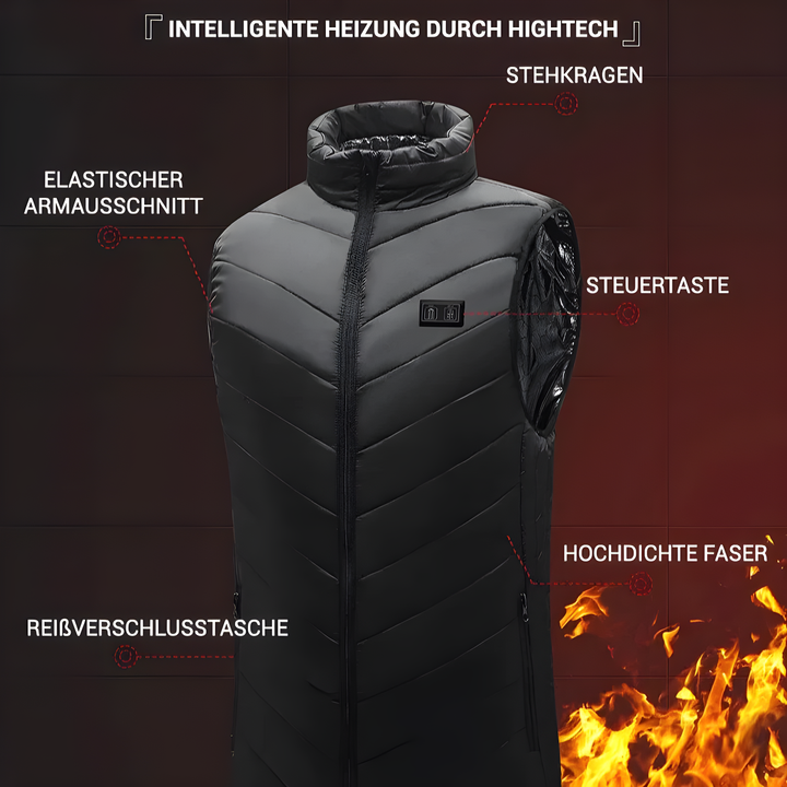 Pikfein® 15-Zonen Smart-Heizweste