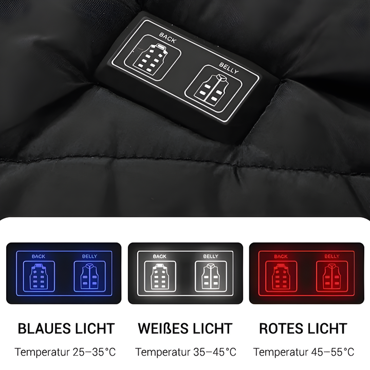 Pikfein® 15-Zonen Smart-Heizweste