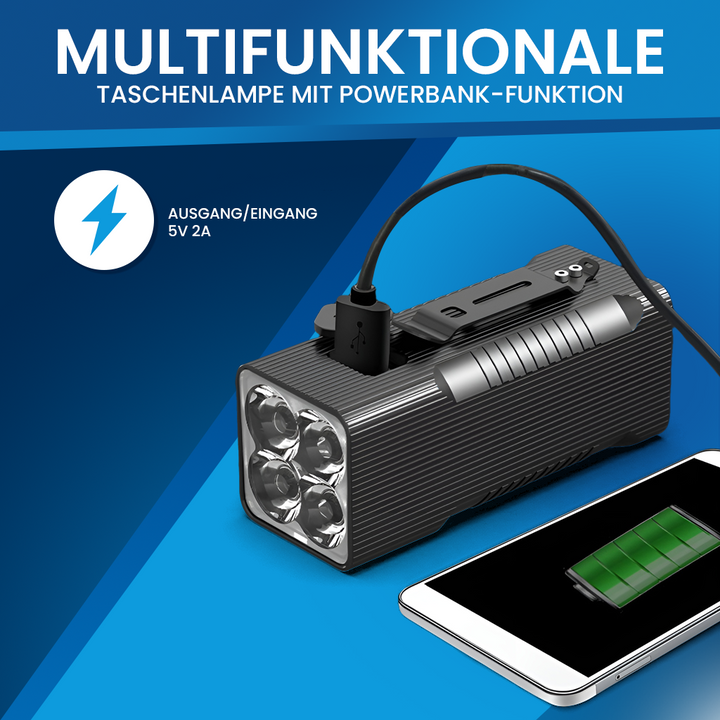 OrionBeam™ | Das ultimative Fahrradlicht mit Powerbankfunktion