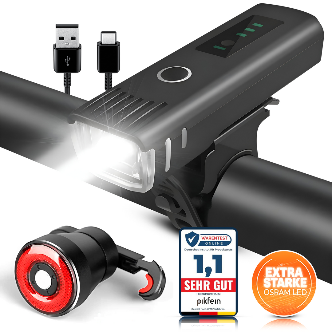 LightGuard™ Fahrradlicht Set