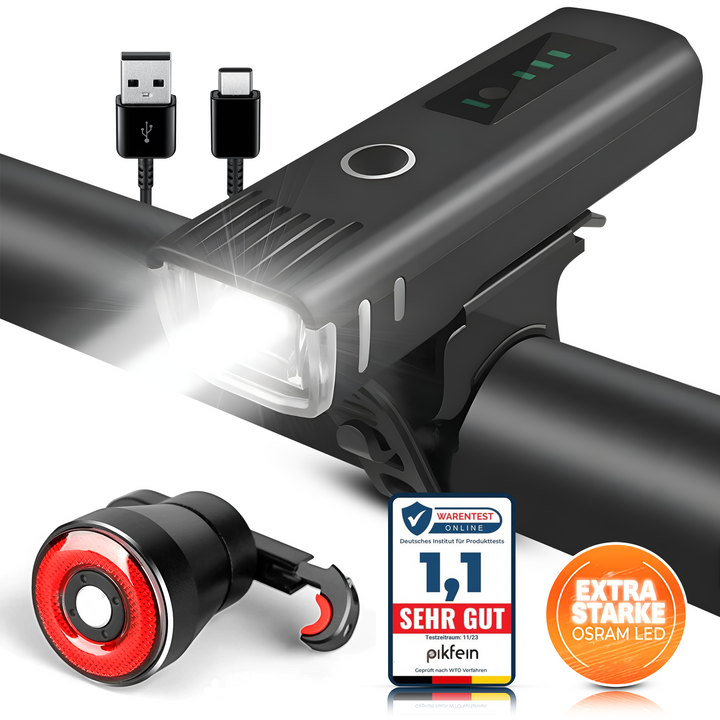 LightGuard™ Fahrradlicht Set