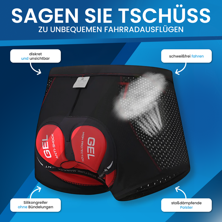 KomfyHose - Pikfein Ergonomische Radfahrhose.