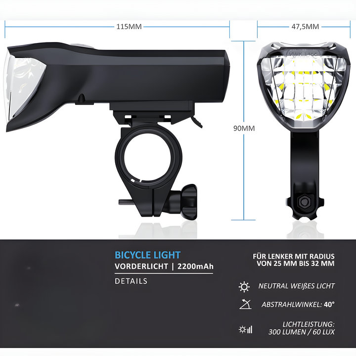LumenRad® Fahrradlicht