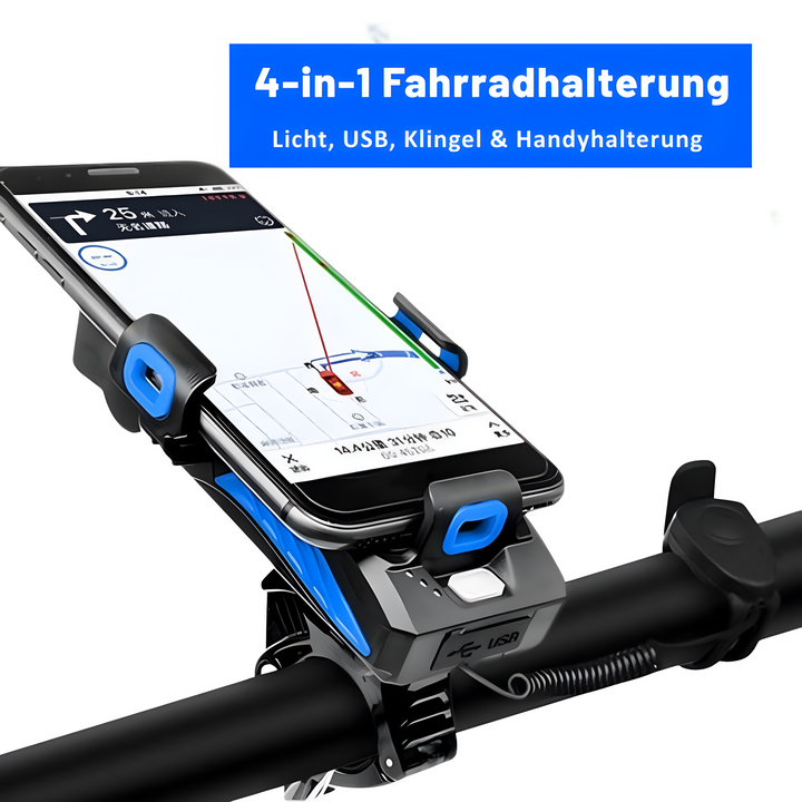 RadGenie Smart 4-in-1: Die Innovative Fahrrad Handyhalterung