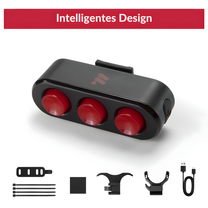SmartLux™ Intelligentes Fahrrad Rücklicht