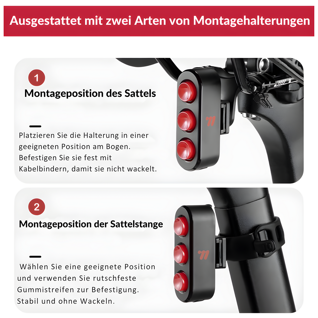SmartLux™ Intelligentes Fahrrad Rücklicht