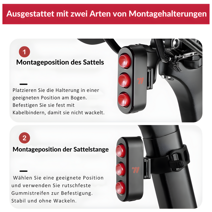 SmartLux™ Intelligentes Fahrrad Rücklicht