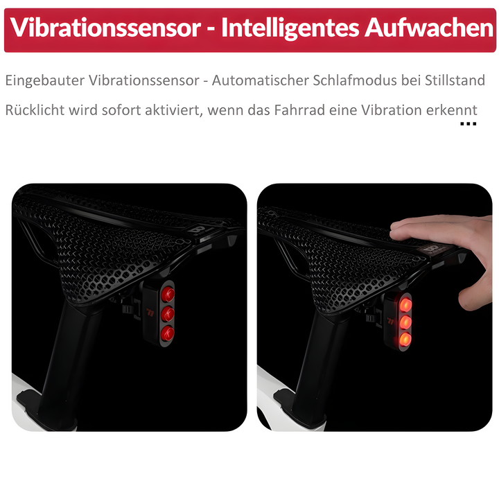 SmartLux™ Intelligentes Fahrrad Rücklicht