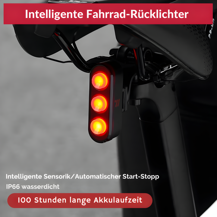 SmartLux™ Intelligentes Fahrrad Rücklicht