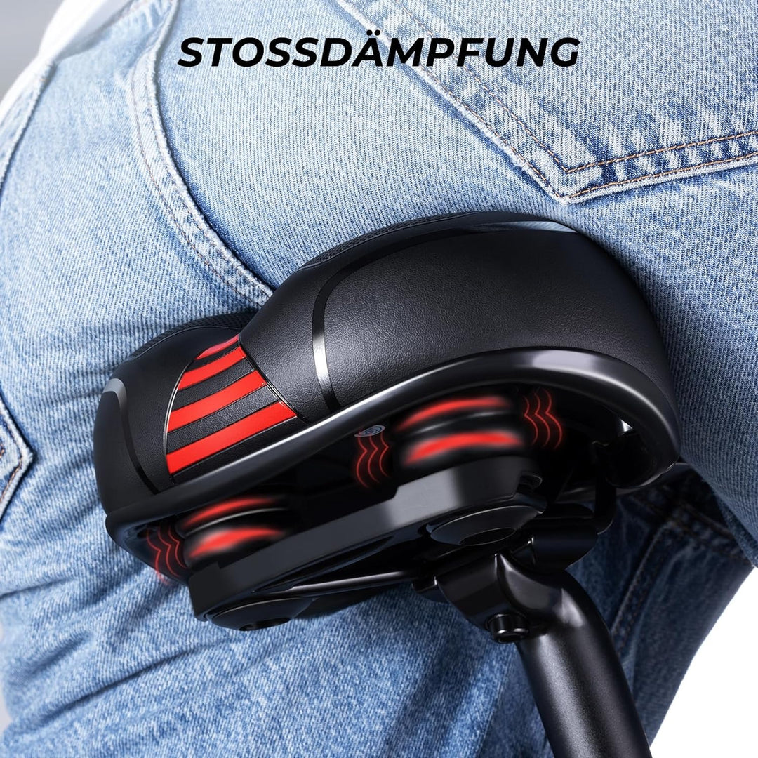 KomfortKönig Gel Fahrradsattel - Schmerzfrei & Ergonomisch