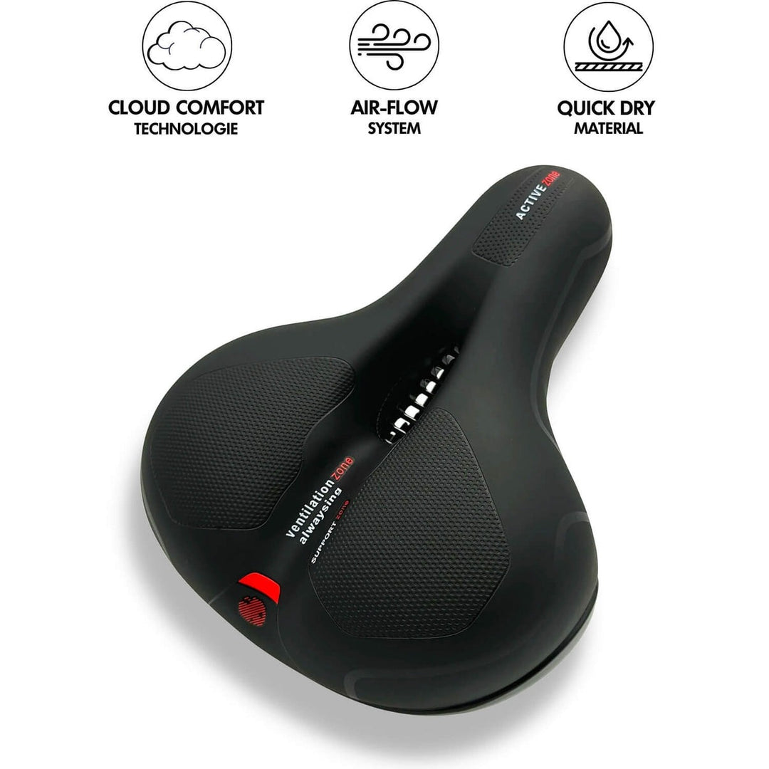 KomfortKönig Gel Fahrradsattel - Schmerzfrei & Ergonomisch