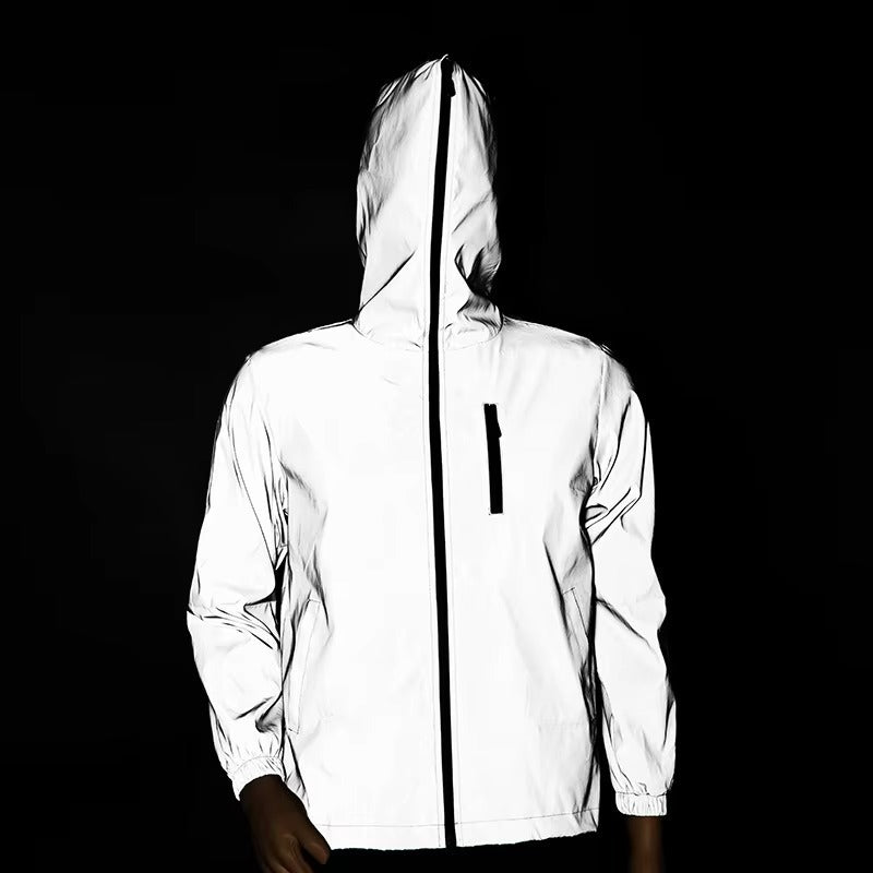 ReflectSafe™ Regenjacke – Hochreflektierend und Wetterfest für Damen und Herren.