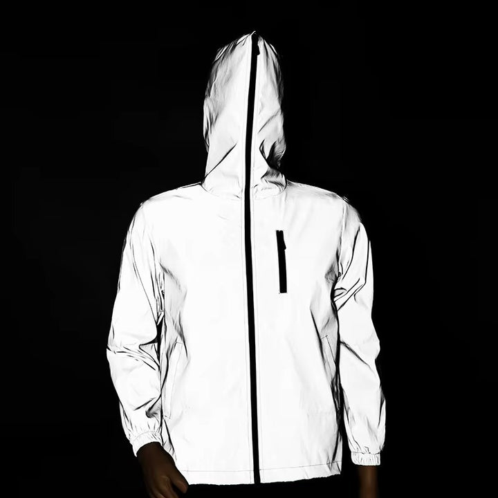 ReflectSafe™ Regenjacke – Hochreflektierend und Wetterfest für Damen und Herren.