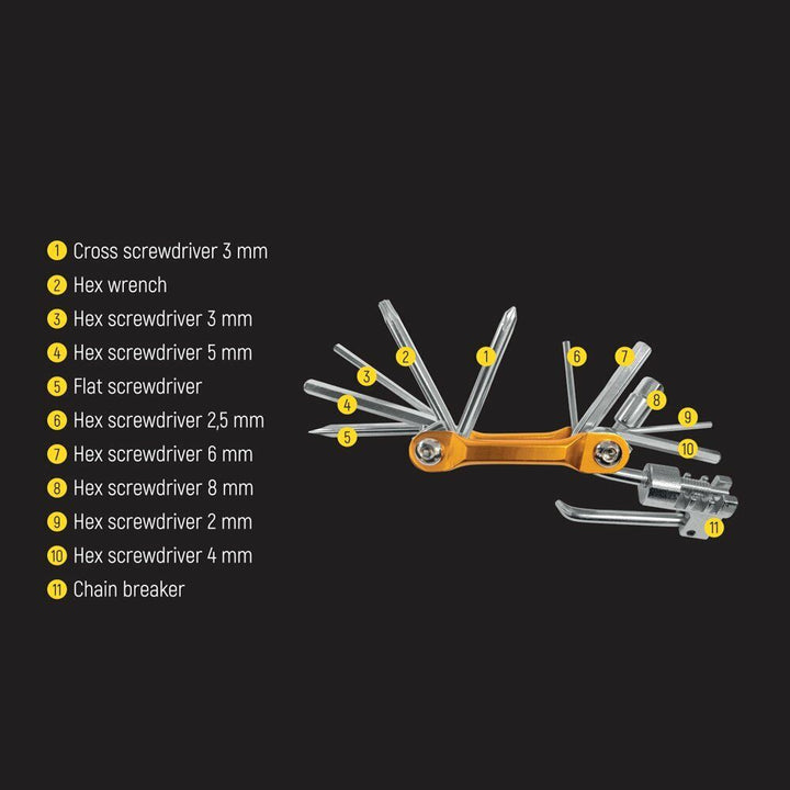 11 in 1 Pro Multitool Fahrrad Reparatur Set
