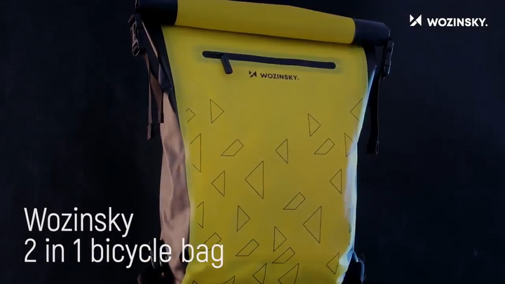 Pro 3in1 Fahrradtasche für Gepäckträger - perfekt für deinen Alltag!