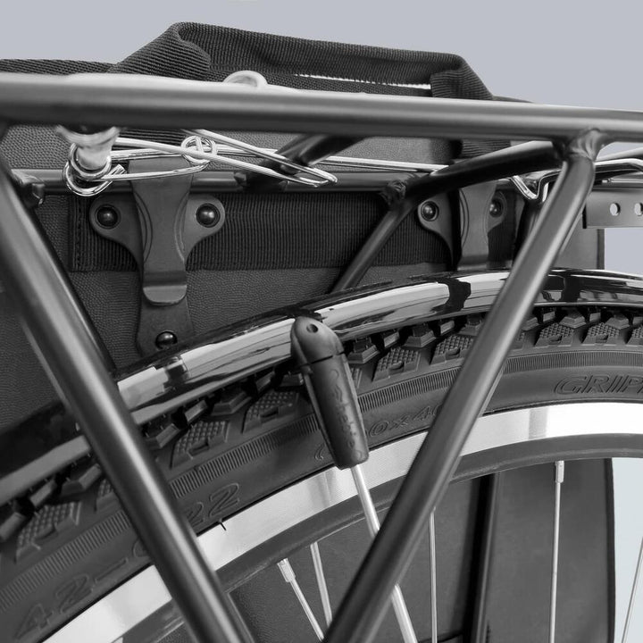 2 x 20L Doppelt Fahrradtasche Gepäckträger für Kofferset