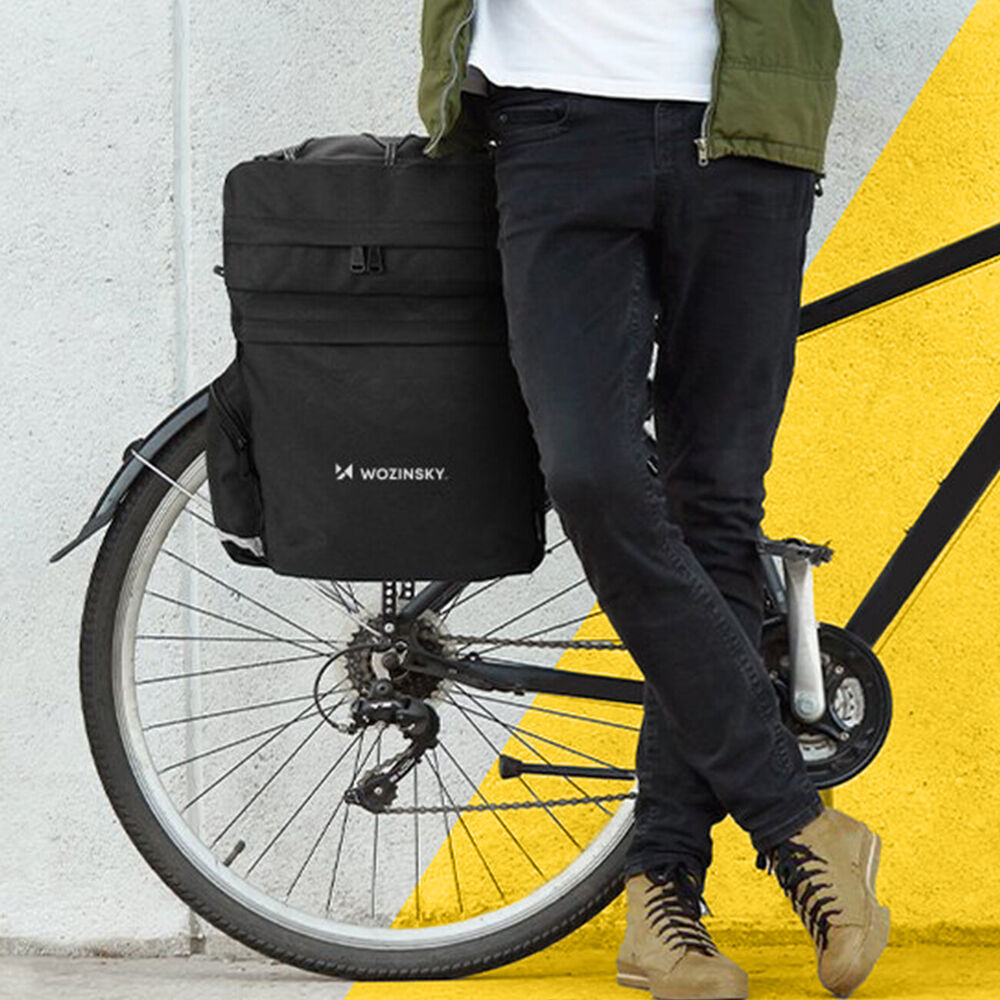 Fahrradtasche Gepäckträgertasche Reisetasche Wasserdicht 60L